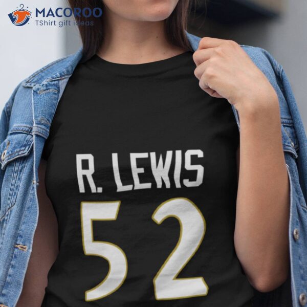 52 Goat Ray Lewis Ravens Shirt