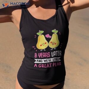 8 years anniversary 8th year gift idea for her shirt tank top 2