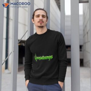 90s green logo goosebumps shirt sweatshirt 1
