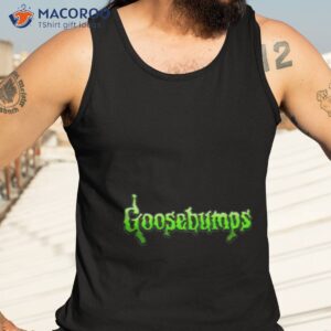 90s green logo goosebumps shirt tank top 3