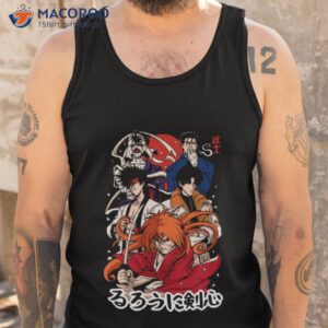 90s rurouni kenshin retro vintage anime art shirt tank top