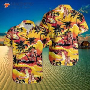 90s sunset hawaiian shirts 0