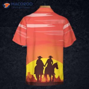 A Texas Couple’s Vintage Cowboy Shirt From Hawaii For Texans.