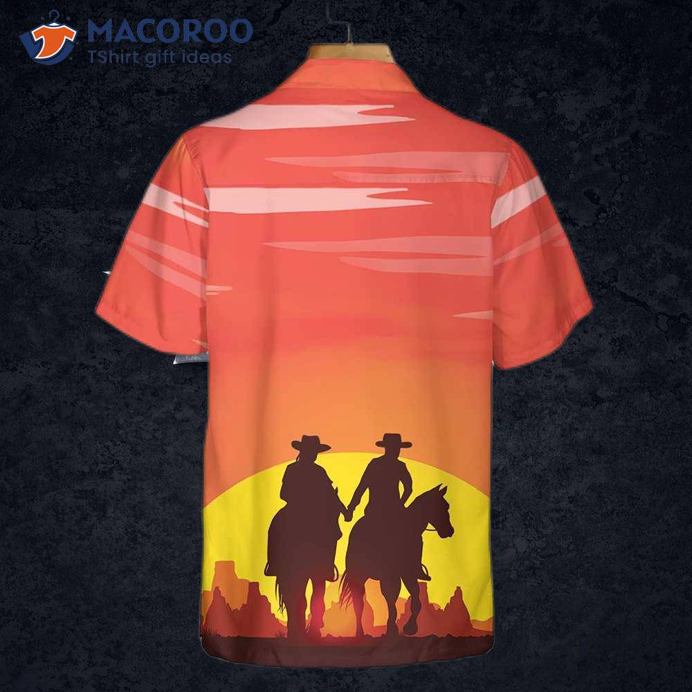 A Texas Couple's Vintage Cowboy Shirt From Hawaii For Texans.