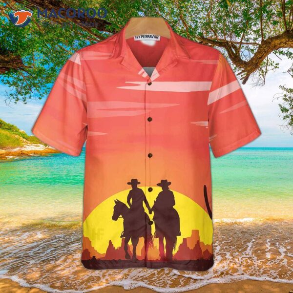 A Texas Couple’s Vintage Cowboy Shirt From Hawaii For Texans.