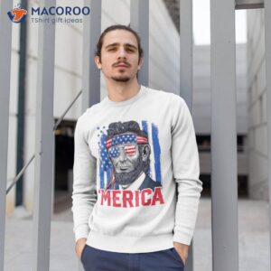 abraham lincoln merica 4th of july american flag shirt sweatshirt 1