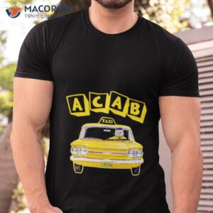 acab cat taxi shirt tshirt