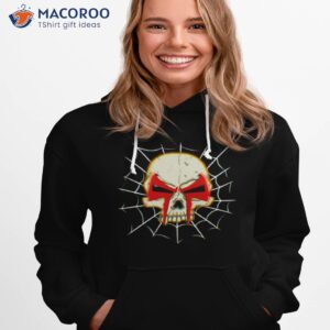 across the spiderverse spider man 2099 skull shirt hoodie 1