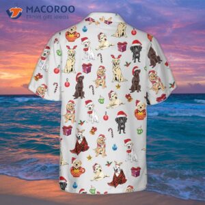 adorable labrador retriever for christmas hawaiian shirt funny best gift 1