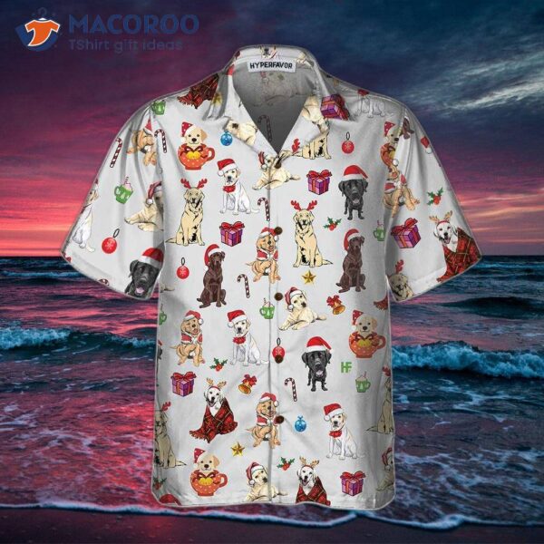 Adorable Labrador Retriever For Christmas Hawaiian Shirt, Funny Best Gift