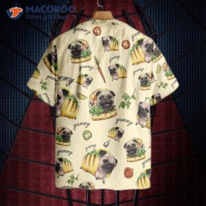 Adorable Taco Pug Hawaiian Shirt For