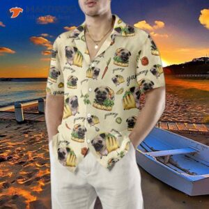 adorable taco pug hawaiian shirt for 4