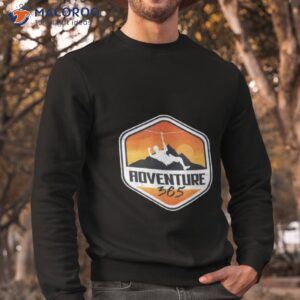 adventure 365 zip line shirt sweatshirt