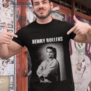 Aesthetic Art Singer Henry Rollins Shirt