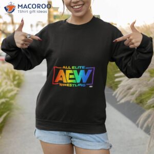 Aew Pride 2023 Wrestling Shirt 3 aew pride 2023 wrestling shirt sweatshirt 1