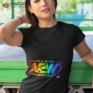 aew pride 2023 wrestling shirt tshirt 1
