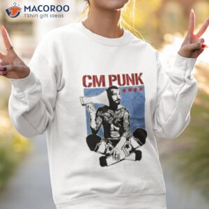 aew wrestling cm punk shirt sweatshirt 2