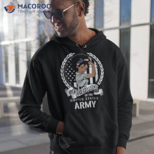 african american army veteran woman black us girl vet shirt hoodie 1