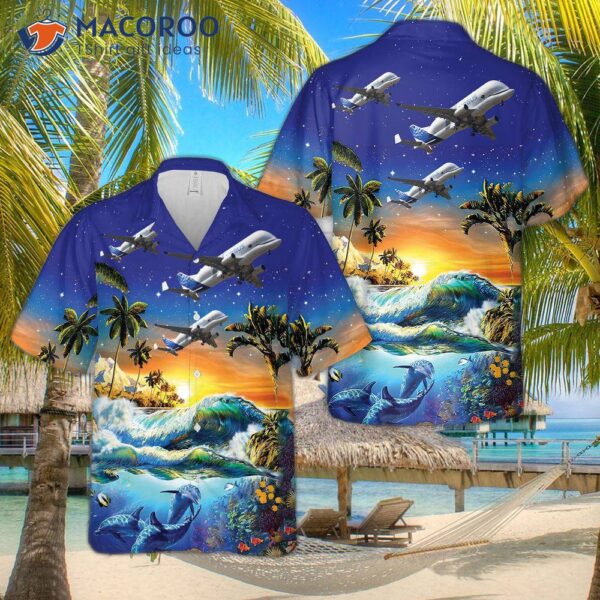 Airbus Beluga Xl (airbus A330-700l) Hawaiian Shirt