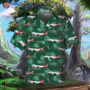 airbus hawaiian tropical aircraft and airplane aloha shirt aviation shirt for 2