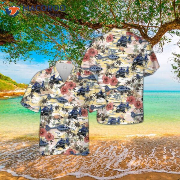 Airbus Helicopters H145 Hawaiian Shirt