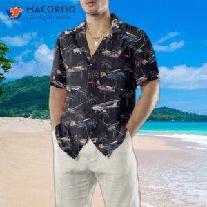 aircraft on coconut forest hawaiian shirt tropical aviation shirt for 4