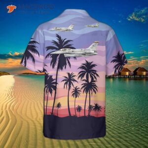Aircraft On Sunset Hawaiian Shirt, Shirt For And , Tropical