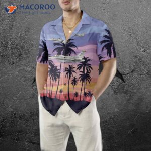 aircraft on sunset hawaiian shirt shirt for and tropical 4