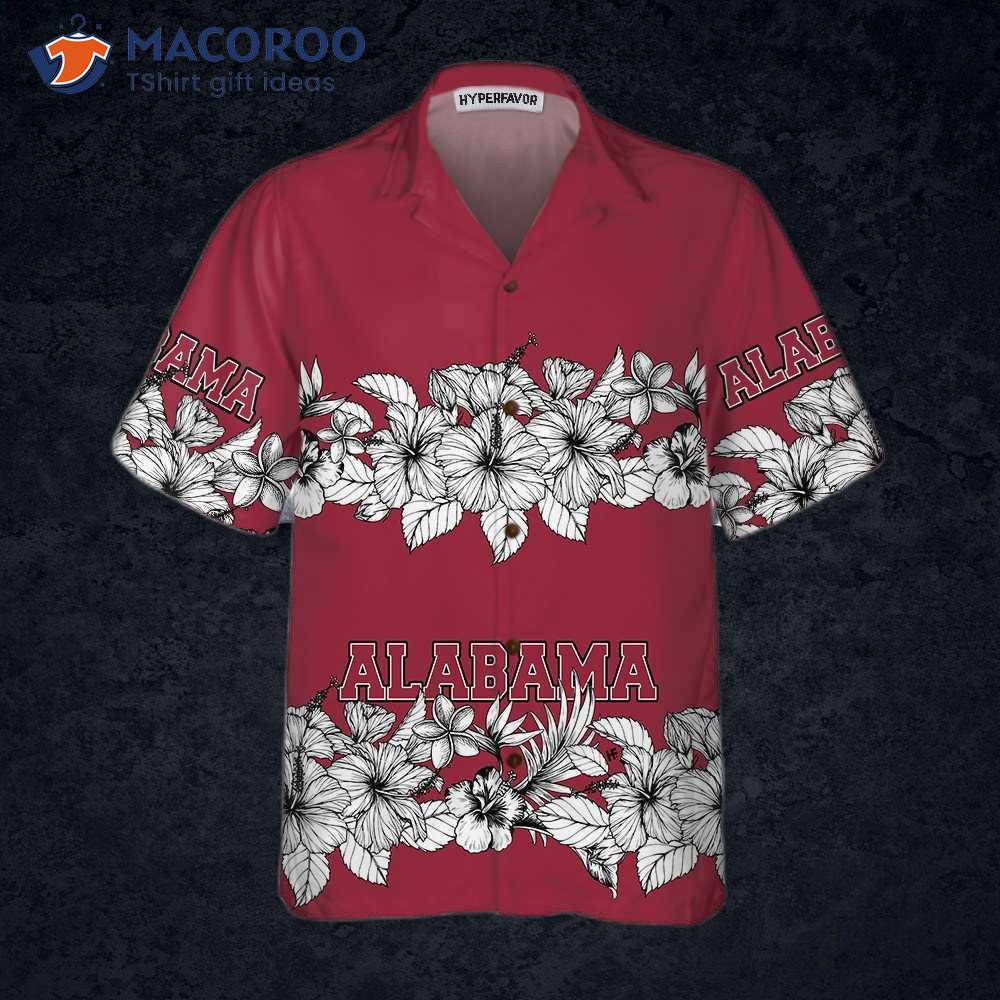 “alabama Flower Hawaiian Shirt, Floral Alabama Shirt For And , Gift” “alabama Flower Hawaiian Shirt, Floral Alabama Shirt For And , Gift”