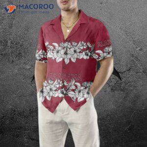 "alabama Flower Hawaiian Shirt, Floral Alabama Shirt For And , Gift" 4 alabama flower hawaiian shirt floral alabama shirt for and gift 4