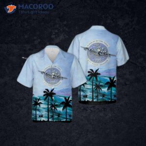 Alaska Air National Guard 211th Rescue Squadron (211th Rqs) Hc-130n Hercules Hawaiian Shirt