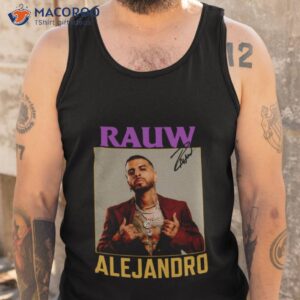 Alejandro Vintage With Signature Shirt 3 alejandro vintage with signature shirt tank top