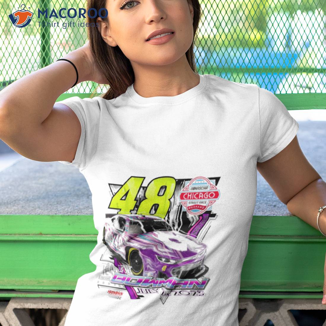 Alex Bowman Hendrick Motorsports Team Collection 2023 Grant Park 200 Shirt Alex Bowman Hendrick Motorsports Team Collection 2023 Grant Park 200 Shirt