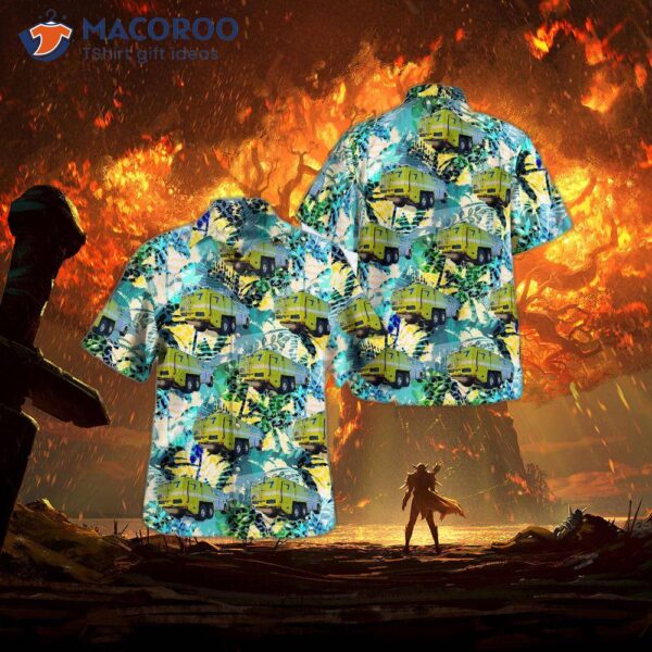 Alexandria, Louisiana, England Airpark Fire Departt Arff Hawaiian Shirt