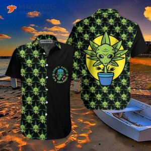 alien organic marijuana hawaiian shirt for 2