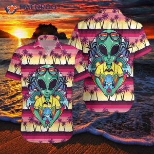 Alien ‘s Hawaiian Skate Shirt