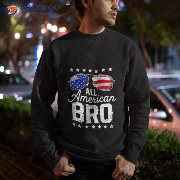 All American Bro 4th Of July Men Family Shirt