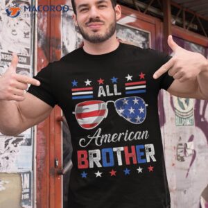 All American Brother 4th Of July Usa Family Matching Outfit Shirt