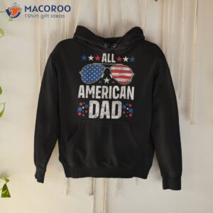All American Dad 4th Of July Father’s Day Sunglasses Family Shirt