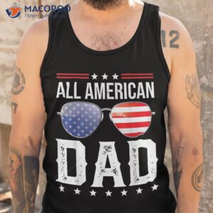 all american dad matching family fourth 4th of july shirt tank top