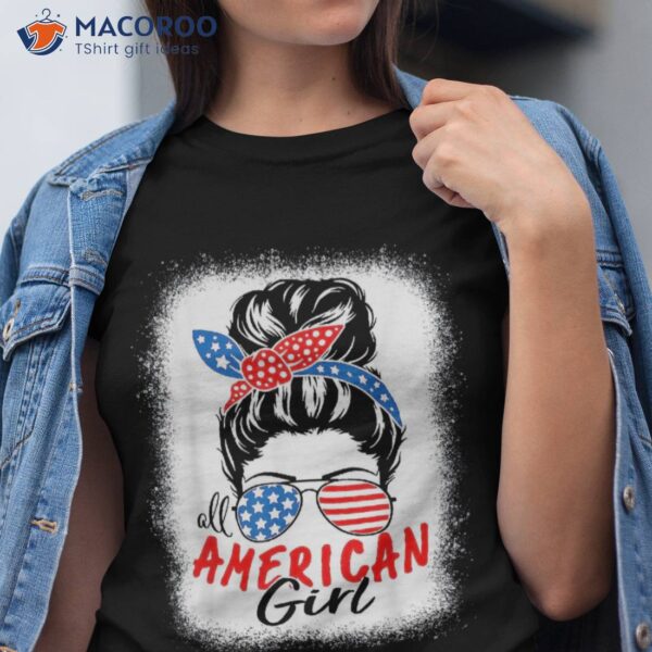 All American Girl 4th Of July Shirt