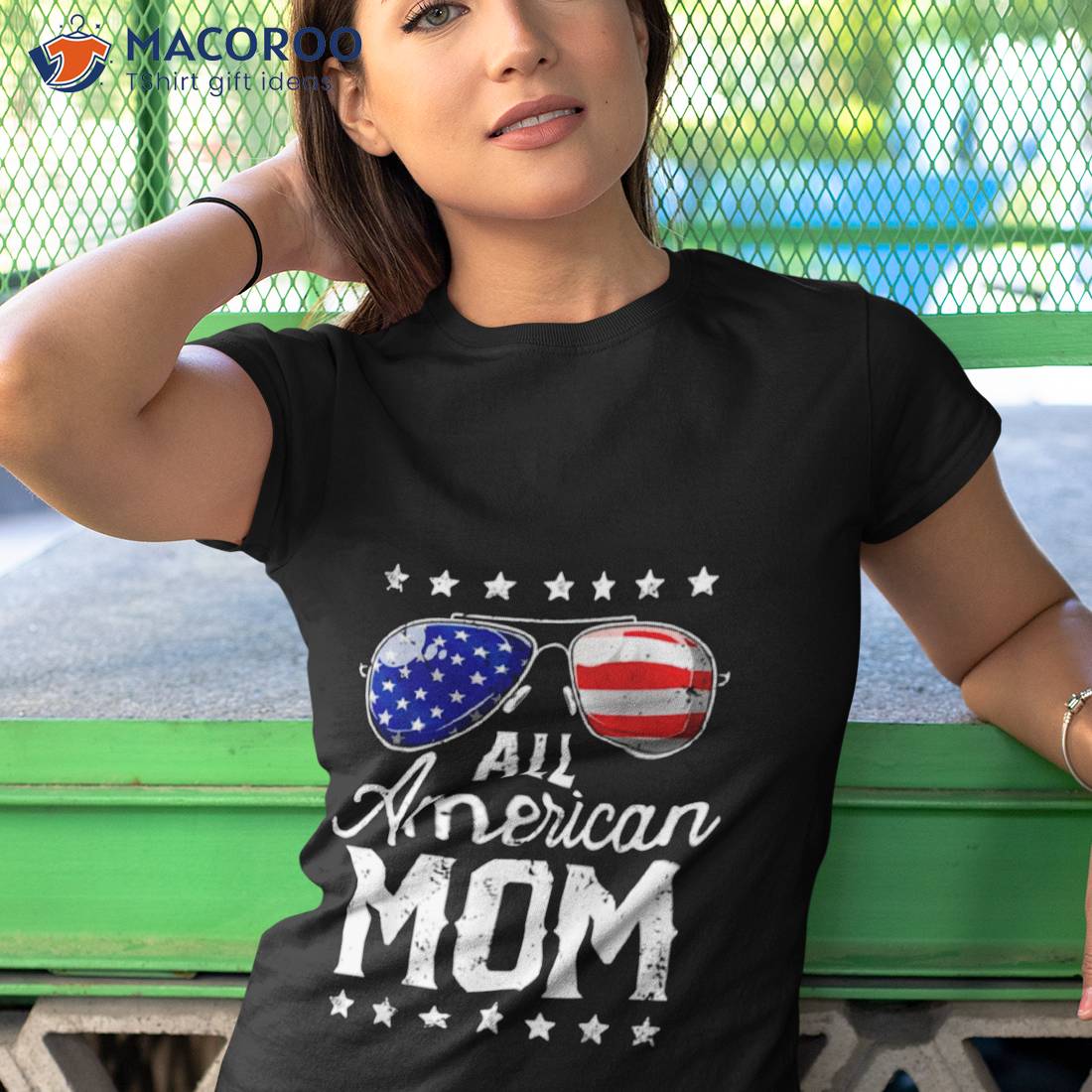 4th Of July American MAMA T-Shirt