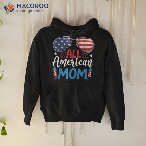 All American Mom Shirt Fourth 4th Of July Sunglasses Family