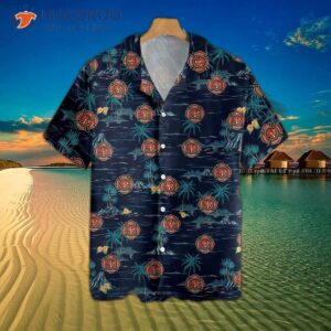 all gave some some all firefighter hawaiian shirt tropical navy shirt for 4