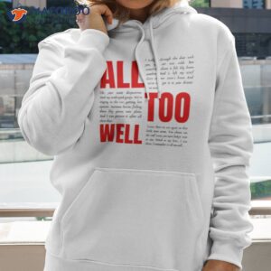 All Too Well Taylor’s Version Shirt