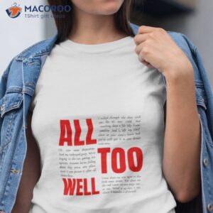 All Too Well Taylor’s Version Shirt