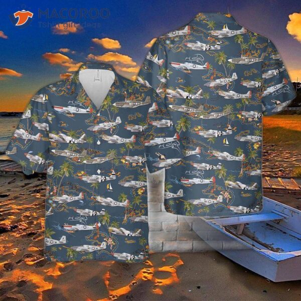 Allied Aircraft Of World War Ii Hawaiian-style Shirt