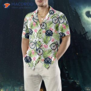 aloha cycling hawaiian shirt bicycle for best gift bikers 4