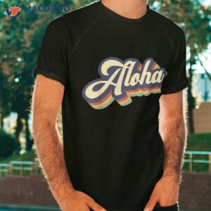 Aloha Shirt Hawaiian Flower Hawaii Vacation Kids