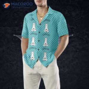 alpaca llama stay hawaiian shirt funny shirt for and 4